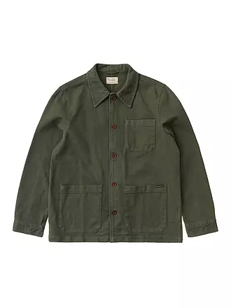 NUDIE JEANS | Overshirt Barney | grün