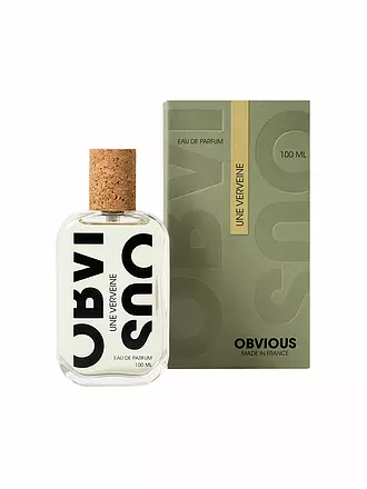 OBVIOUS | Une Verveine Eau de Parfum 100ml | keine Farbe