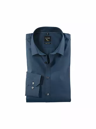 OLYMP NO.6 | Hemd Extra Slim Fit | blau