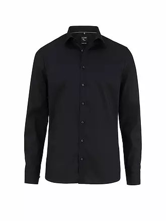 OLYMP NO.6 | Hemd Extra Slim Fit | schwarz