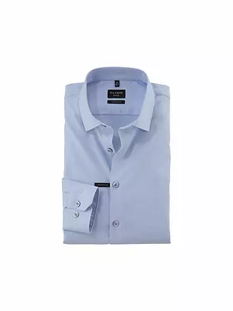 OLYMP NO.6 | Hemd Super Slim Fit | hellblau