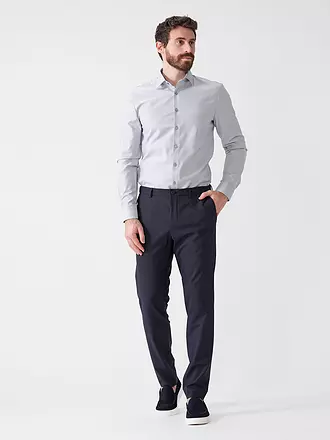 OLYMP NO.6 | Hemd Super Slim Fit | dunkelblau