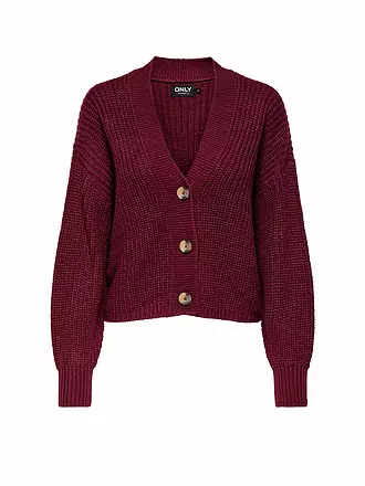 ONLY | Cardigan ONLCAROL | dunkelrot