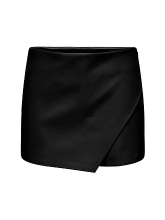 ONLY | Hosenrock - Skorts in Lederoptik ONLMIST | schwarz