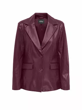 ONLY | Jacke in Lederoptik ONLVERONA | beere