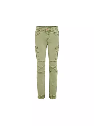 ONLY | Mädchen Cargohose KOGMISSOURI | olive