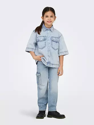 ONLY | Mädchen Jeans Wide Leg  KOGHARMONY | hellblau