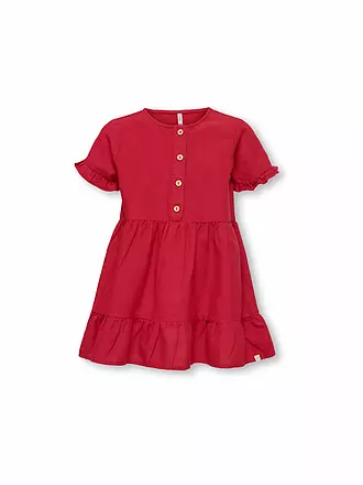 ONLY | Mädchen Kleid KMGANNABELL | rot