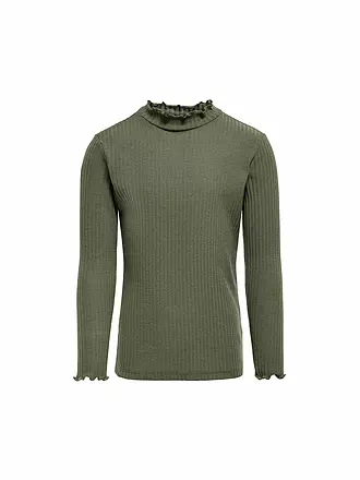 ONLY | Mädchen Langarmshirt KONNELLA | olive