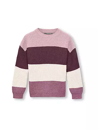 ONLY | Mädchen Pullover KMGSANDY | dunkelrot