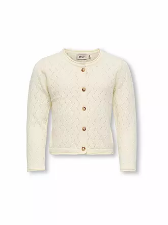 ONLY | Mädchen Strickjacke KMGMEGAN LIFE | creme