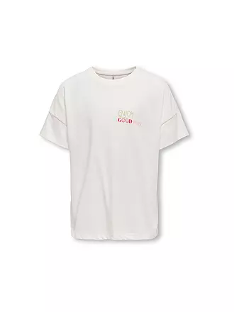 ONLY | Mädchen T-Shirt KOGLIA | weiss