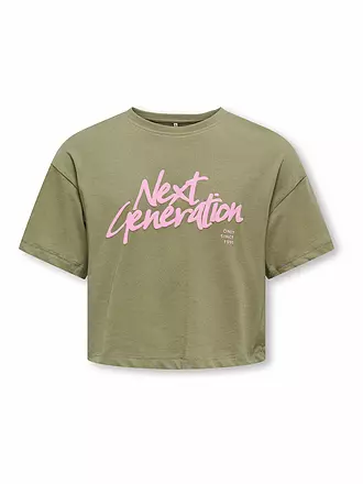 ONLY | Mädchen T-Shirt KOGOLIVIA | olive