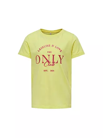 ONLY | Mädchen T-Shirt KOGWERA LIFE | gelb
