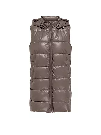 ONLY | Steppgilet ONLNEWANJA | hellbraun