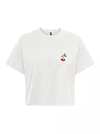 ONLY | T-Shirt  ONLANNBEL | creme