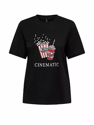 ONLY | T-Shirt ONLBURST | schwarz
