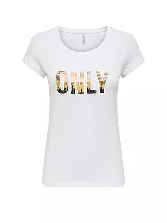 ONLY | T-Shirt ONLHELENA | weiss