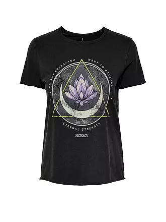 ONLY | T-Shirt ONLLUCY | schwarz
