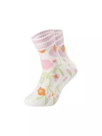 OOLEY | Socken DALHIA FLORAL offwhite | mint