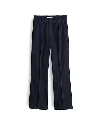 OPUS PANTS | Hose Flared Fit 7/8 LUANE | dunkelblau