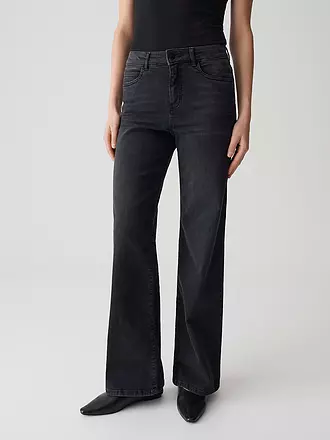 OPUS PANTS | Jeans Wide Leg MELLY MODERN | schwarz