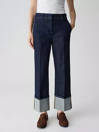 OPUS PANTS | Jeans Wide Leg MOIRA CLEAN | dunkelblau