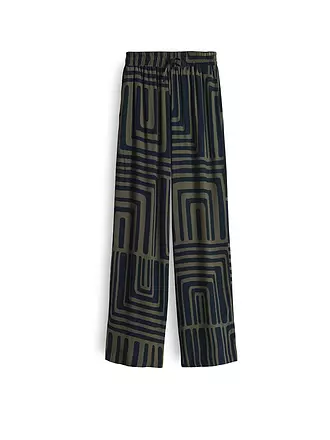 OPUS PANTS | Marlenehose MALOTTA ABSTRACT | olive