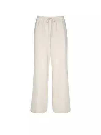 OPUS PANTS | Marlenehose MALOTTA NATURAL | schwarz