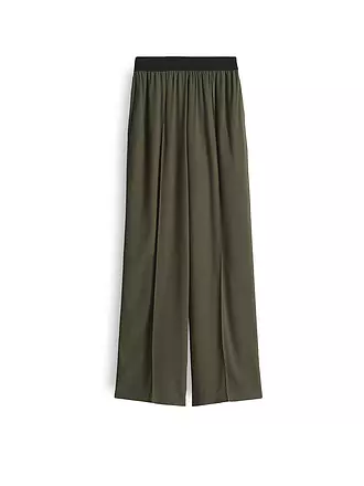 OPUS PANTS | Marlenehose MALOTTA SUMMER | schwarz