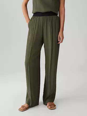 OPUS PANTS | Marlenehose MALOTTA SUMMER | olive