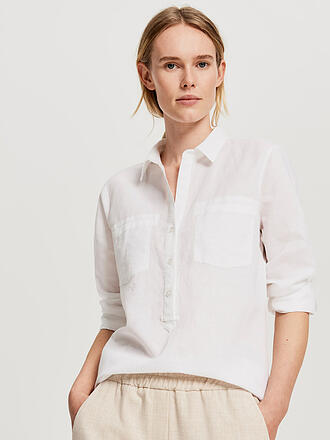 OPUS | Bluse Fredda | weiss