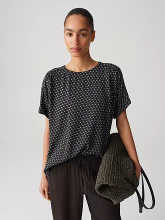 OPUS | Blusenshirt FEMKA LONDON | dunkelblau