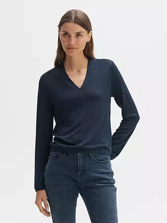 OPUS | Blusenshirt SABIRA | blau