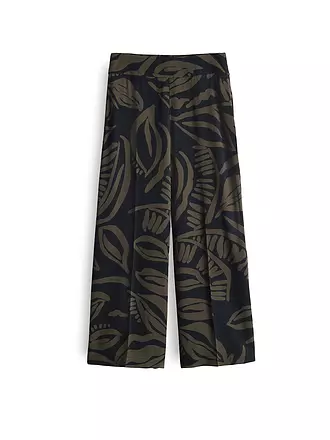 OPUS | Culotte MISHA TROPICAL | dunkelblau