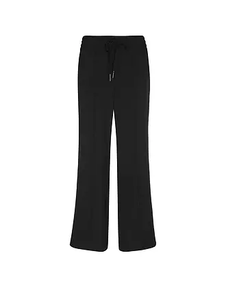 OPUS | Hose Jogging Fit MELANE FRENCH | schwarz