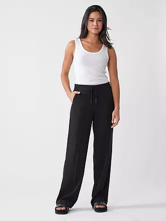 OPUS | Hose Jogging Fit MELANE FRENCH | schwarz