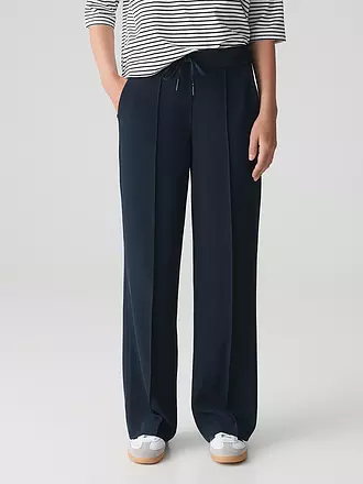 OPUS | Hose Jogging Fit MELANE FRENCH | schwarz