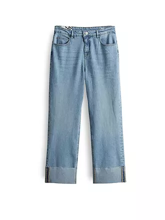 OPUS | Jeans 7/8 LANI TURN UP | blau