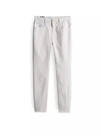 OPUS | Jeans Slim Fit 7/8 EVITA DYNAMIC | creme
