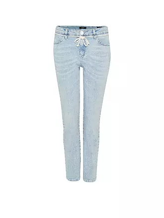 OPUS | Jeans Slim Fit LOUIS DESTROYED | blau