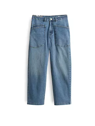 OPUS | Jeans Tapered Fit 7/8 LISSIE CARGO | blau