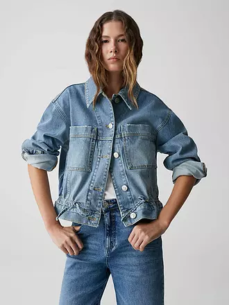 OPUS | Jeansjacke HEMELY | blau