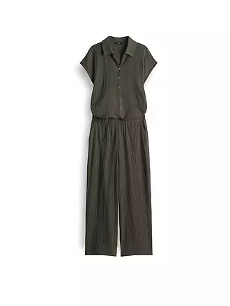 OPUS | Jumpsuit MELTI POLO | schwarz
