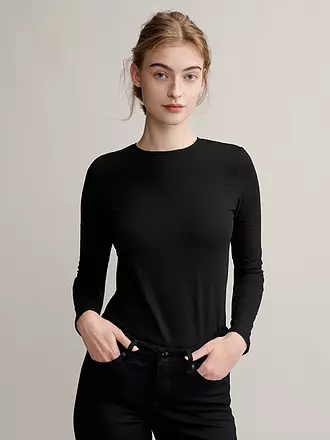 OPUS | Langarmshirt Daily I | dunkelblau