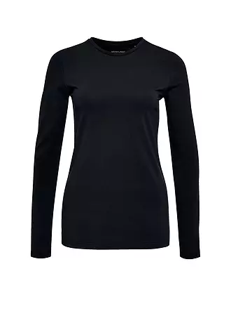 OPUS | Langarmshirt SMILLA | schwarz
