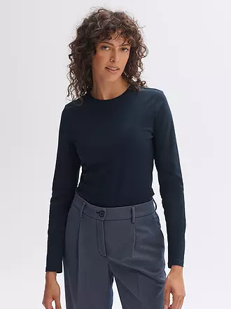 OPUS | Langarmshirt SMILLA | schwarz