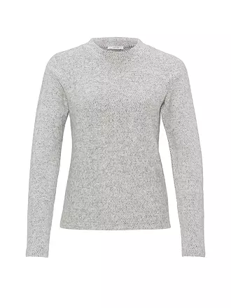 OPUS | Langarmshirt SNOWI | grau