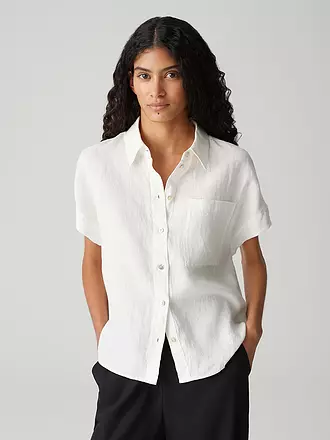 OPUS | Leinenbluse FELISA | senf