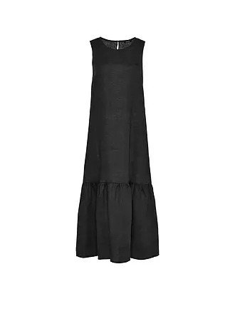 OPUS | Leinenkleid WESPER | blau